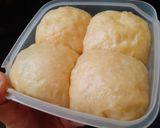 Foto langkah ke 8 dari resep Roti Kukus (No Mixer, No Ulen, Takaran Sendok).