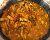 A picture of step 14 of Authentic Thai Red Chicken Curry.