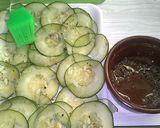 Foto del paso 3 de la receta: Carpaccio de pepino y piña
