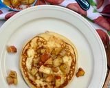 A picture of step 6 of Fluffy Pancakes 🥞 with Cinnamon Apple.