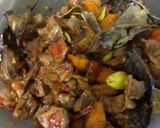 Foto langkah ke 5 dari resep Ampela kentang pedas sambal petai.