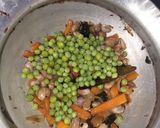 A picture of step 3 of Masala rice.