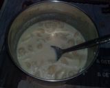 A picture of step 18 of Amchur methi okra with pasta chisel kheer.