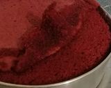 Foto langkah ke 9 dari resep Birthday Cake/ Red Velvet versi Sponge Cake.