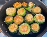 Foto del paso 5 de la receta: Balsamina rellena de pescado (comida china)