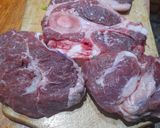 Foto del paso 1 de la receta: Osobuco y lomo a la bolsa con risottos