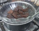 A picture of step 1 of Chocolate coconut truffles 🍫🍬.