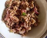 A picture of step 4 of Kofta salad.