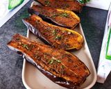 Une image de l'étape 4 de Aubergines 🍆 grillées aux épices au four #mai.