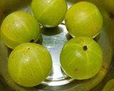 A picture of step 2 of Amla rice || Usirikaya Pulihora.