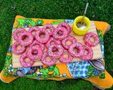 Foto del paso 7 de la receta: Mini donas horneadas 🍩💜🍩