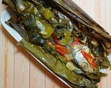 Foto langkah ke 4 dari resep Pepes Ikan Asin Peda.