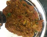 A picture of step 6 of Stuffed Baigan.