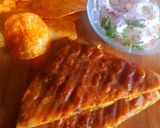 A picture of step 3 of Grilled stuffed paratha.