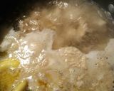 A picture of step 3 of Chicken and Rice Pineapple Soup.