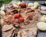 Tárcsán sült sertéstarja recept fázis 3 fotója