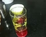 A picture of step 1 of Roohafza sharbat.