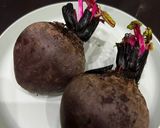Foto langkah ke 1 dari resep Bubur Singkong Beetroot.