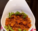 A picture of step 4 of Chilli paneer.