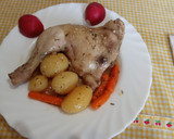 Foto del paso 17 de la receta: Muslitos de pollo o Contramuslos al Ajo y Limón al Horno