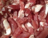 Foto del passaggio 3 della ricetta Barchette di Fiori di Zucca alle mandorle e pancetta