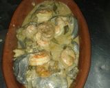 Foto del paso 5 de la receta: Sorrentinos negros de salmón rosado