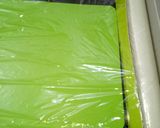 Hình bước làm 2 của món Xôi Nếp Than cuộn Quẩy Chà Bông