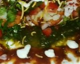A picture of step 7 of Dahi Papdi Chaat.