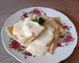 Húsos ravioli sajtmártással recept fázis 7 fotója