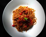 Foto langkah ke 6 dari resep Spagetti Aglio Olio (Versi Pedas).