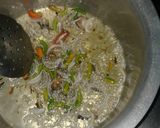 A picture of step 5 of Mutton biryani.