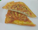 Foto langkah ke 2 dari resep Roti Sosis Telur.