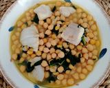 Foto del paso 9 de la receta Potaje de garbanzos con merluza