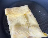A picture of step 8 of One Pan Folded Egg Sandwich.