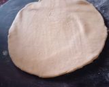 A picture of step 2 of Jaggery partha.