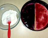 Double berry cheesecake (raspberry+blueberry) recipe step 10 photo