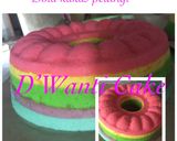 Foto langkah ke 4 dari resep Bolu Kukus Pelangi Tanpa Santan.