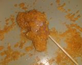 Foto del paso 1 de la receta: Piruletas de pollo corn flakes con reducción de cerveza y miel