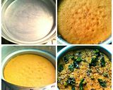 A picture of step 2 of Apple dhokla.
