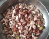A picture of step 1 of American Nuts Ice cream.