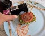 A picture of step 7 of Avocado Toast w/ Tomato.
