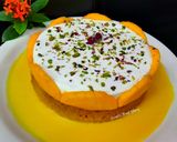 A picture of step 8 of Custard Cake with Mango Milk & Frosting, Eggless.