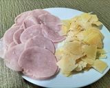 Foto del paso 5 de la receta: Pizza trufada de pavo, rúcula y queso tostado
