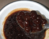 Foto langkah ke 7 dari resep Boba brown sugar 3 bahan 🤯.
