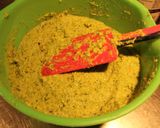 Foto del paso 2 de la receta: Bifes de garbanzos y berenjenas con Roque