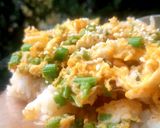 รูปขั้นตอนการทำที่ 4 ของ ไข่ขยี้มิโซะก้านฟักแม้ว #Zerowaste Miso Scrambled Chayote Stem