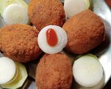 এঁচোড় ডিমের ডেভিল চপ(enchor dimer devil chop recipe in Bengali) রেসিপির ধাপ 7 ছবি