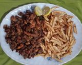 A picture of step 5 of Chicken Shawarma.