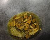 A picture of step 2 of Namkeen Puffed Rice (jain recipe).