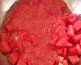 A picture of step 1 of Watermelon Sherbet/Mohabbat ka Sherbet.